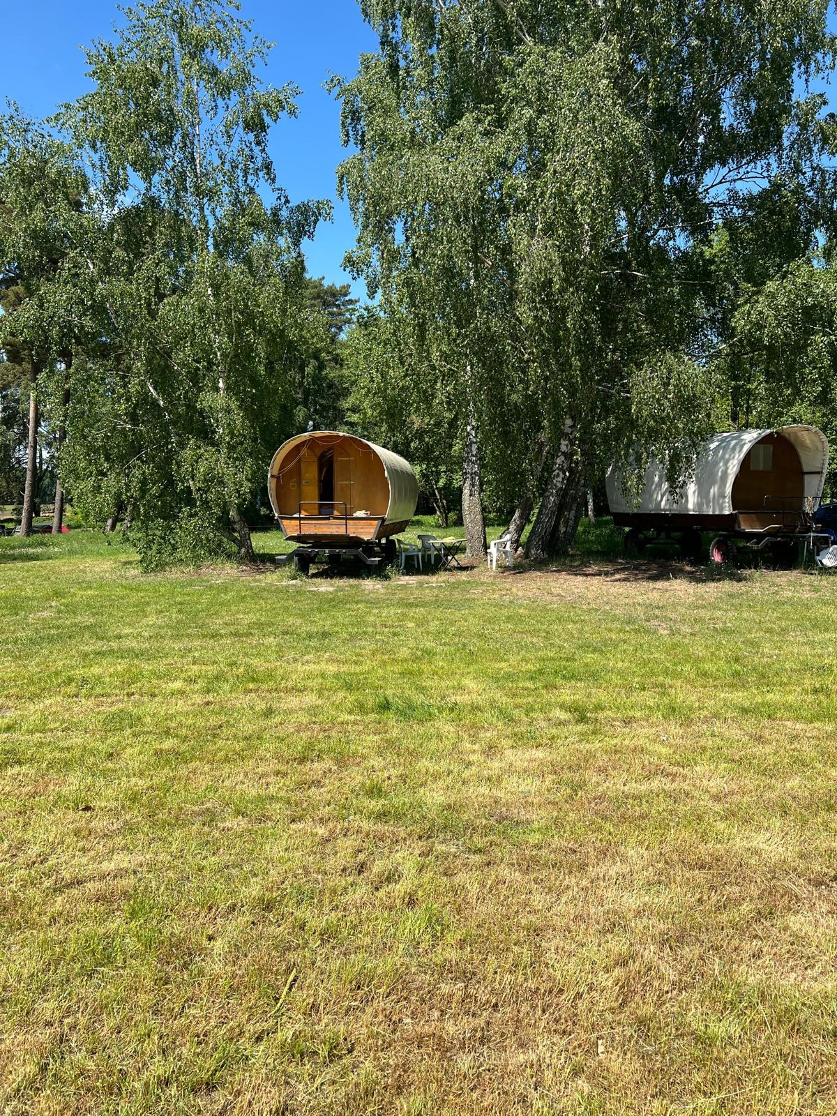 Planwagen von außen